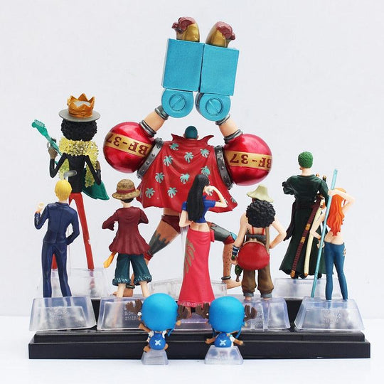 Straw Hat Crew - 2 Years Later - Action Figure-action figure-mugiwaras, straw hat pirates-onepiece-anime-manga-onepiecestore-onepieceproducts-MyNakama