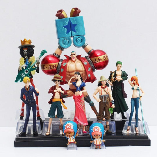 Straw Hat Crew - 2 Years Later - Action Figure-action figure-mugiwaras, straw hat pirates-onepiece-anime-manga-onepiecestore-onepieceproducts-MyNakama