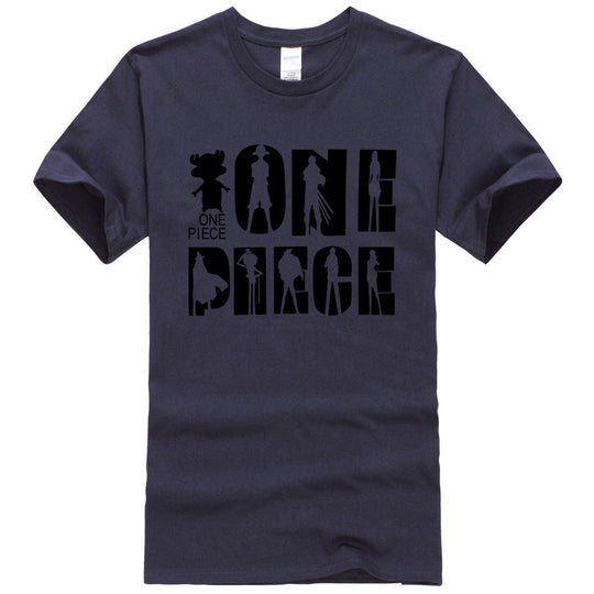 dark blue-black one piece t-shirt