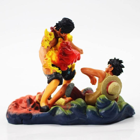 The Death Of Ace - Action Figure-action figure-ace, akainu, fire fist, hiken, luffy, portgas d. ace, sakazuki-onepiece-anime-manga-onepiecestore-onepieceproducts-MyNakama