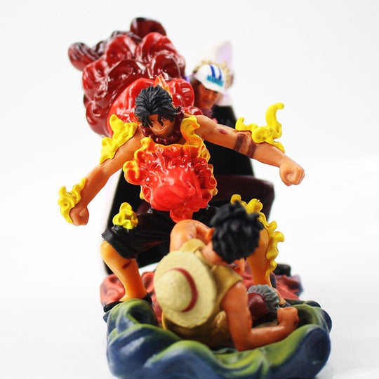 The Death Of Ace - Action Figure-action figure-ace, akainu, fire fist, hiken, luffy, portgas d. ace, sakazuki-onepiece-anime-manga-onepiecestore-onepieceproducts-MyNakama