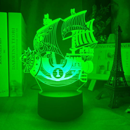 Thousand Sunny 3D LED Illusion Lamp-led light-3d, illusion, lamp, led, led light, night, night lamp-onepiece-anime-manga-onepiecestore-onepieceproducts-MyNakama