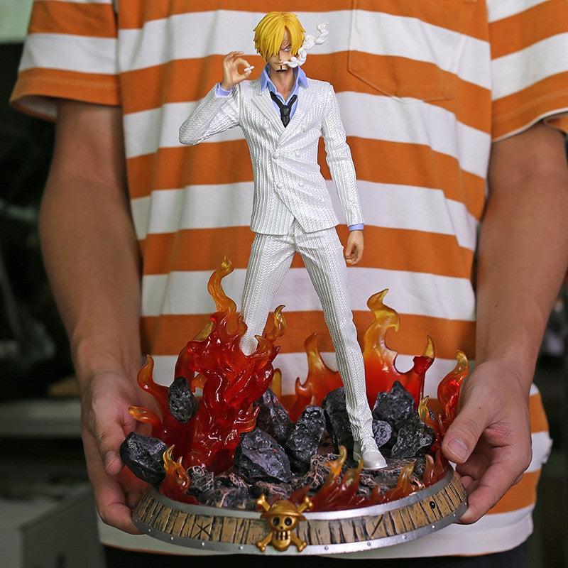 Vinsmoke Sanji - One Piece-statue-blackfoot, lamp, night lamp, sanji, statue, statues, vinsmoke-onepiece-anime-manga-onepiecestore-onepieceproducts-MyNakama