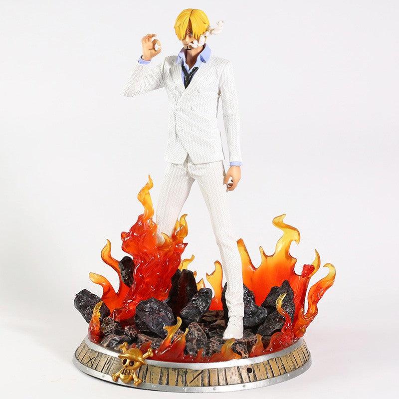 Vinsmoke Sanji - One Piece-statue-blackfoot, lamp, night lamp, sanji, statue, statues, vinsmoke-onepiece-anime-manga-onepiecestore-onepieceproducts-MyNakama