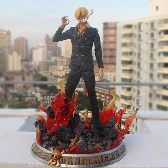 Vinsmoke Sanji - One Piece-statue-blackfoot, lamp, night lamp, sanji, statue, statues, vinsmoke-onepiece-anime-manga-onepiecestore-onepieceproducts-MyNakama