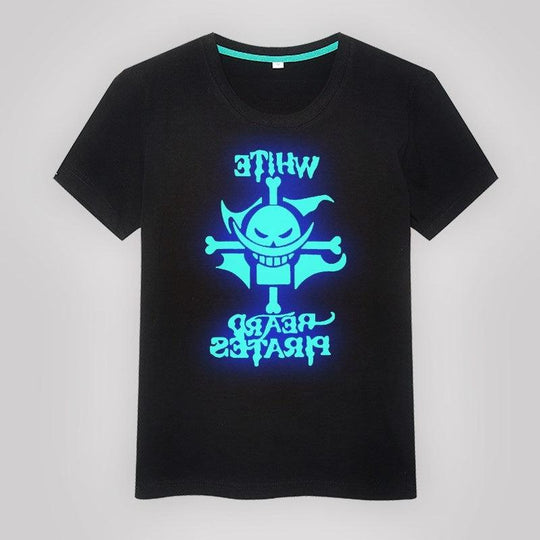 One-Piece-Logo-t-shirt-anime-glow-in-the-dark-luminous-whitebeard-pirates