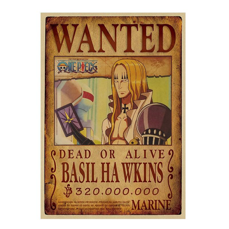 basil-hawkins-wanted-poster-one-piece-anime