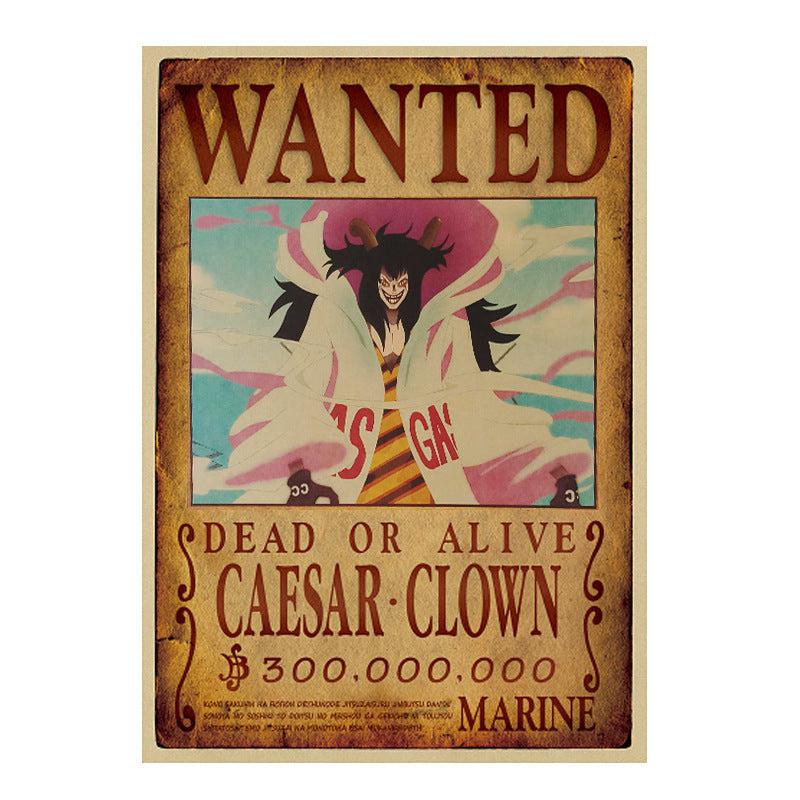 caesar-clown-wanted-poster-one-piece-anime