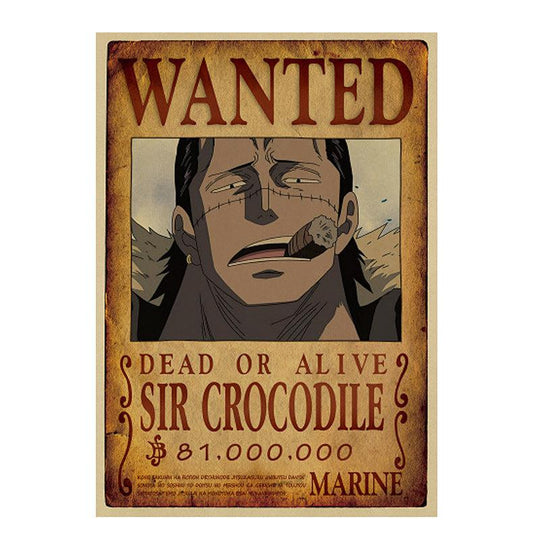 crocodile-wanted-poster-one-piece-anime