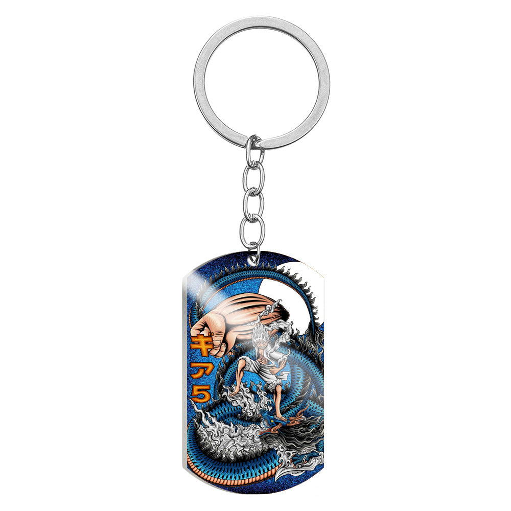 Luffy Gear 5 One Piece Key Ring