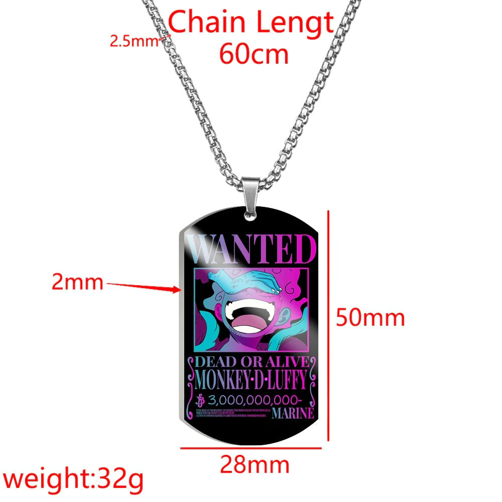 Luffy Gear 5 - Metal Pendant