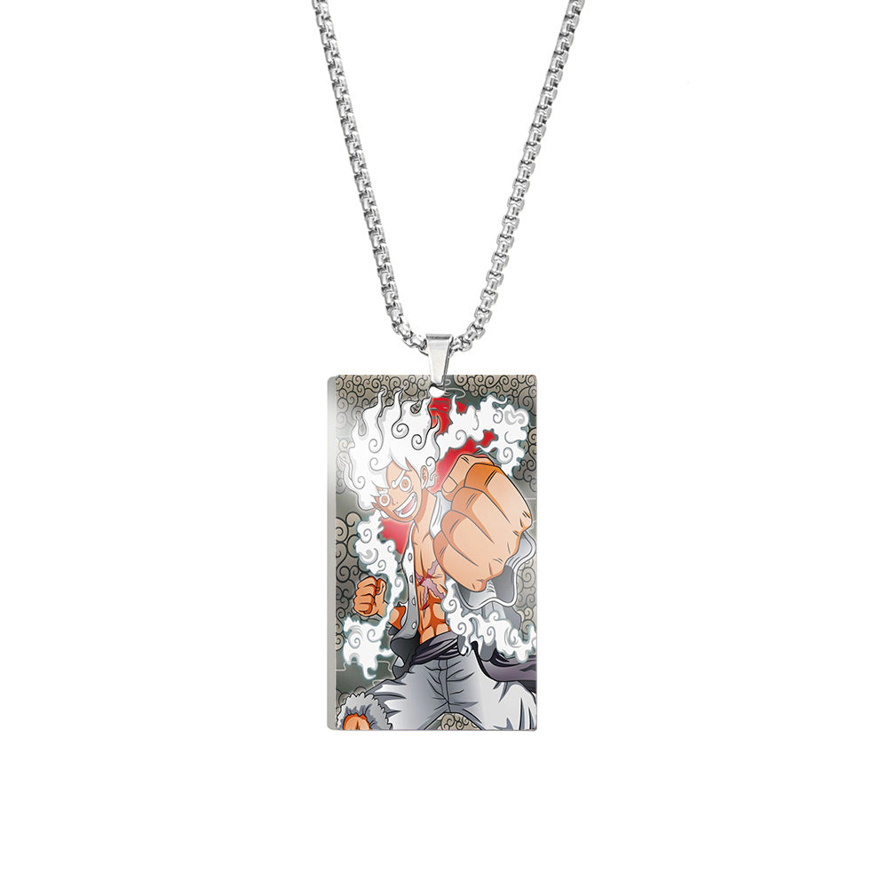 Luffy Gear 5 - Metal Pendant