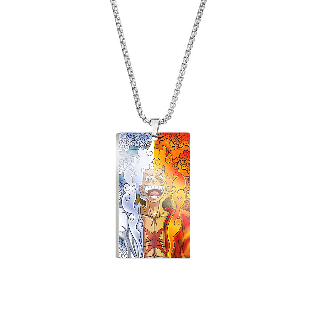 Luffy Gear 5 - Metal Pendant