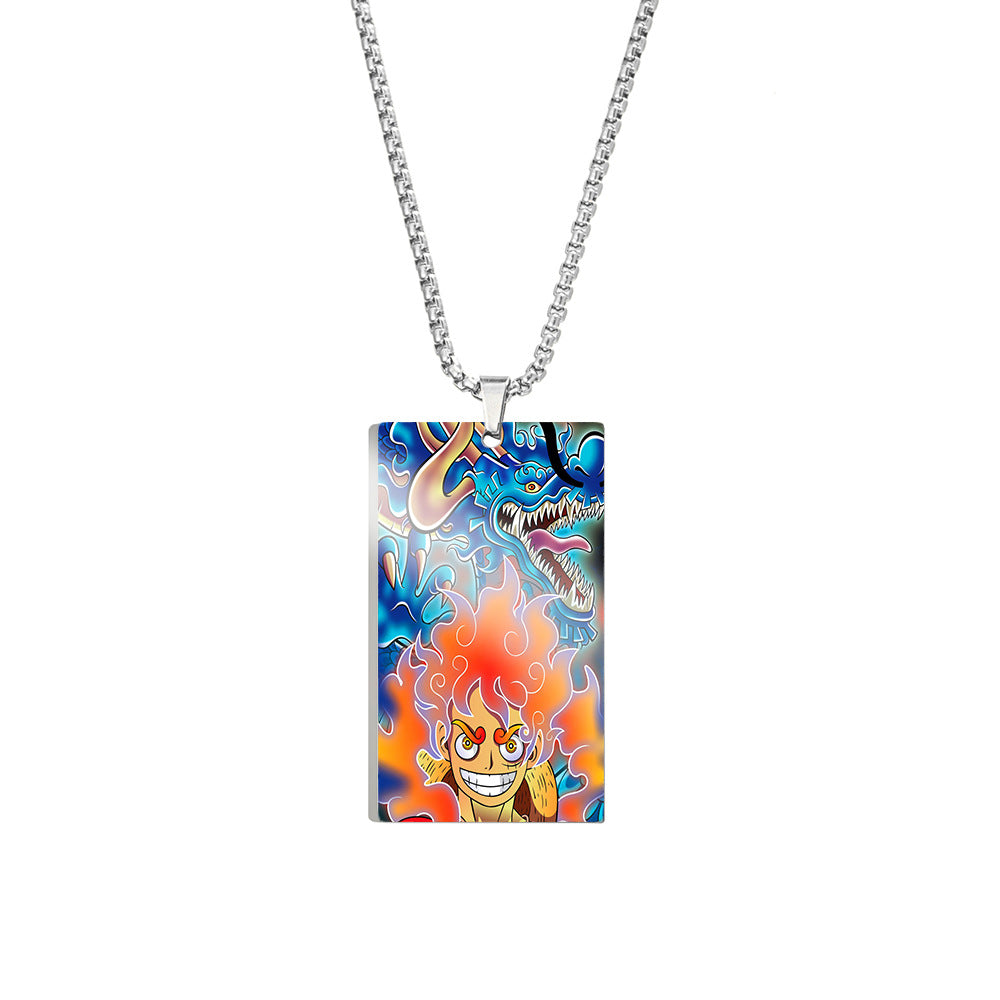 Luffy Gear 5 - Metal Pendant