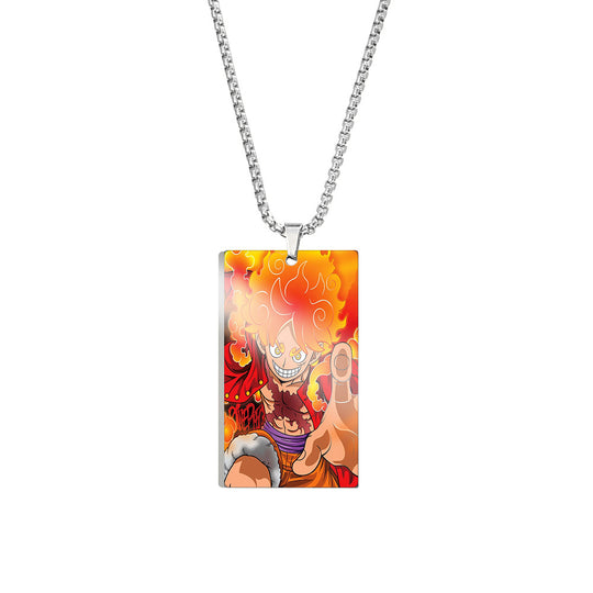 Luffy Gear 5 - Metal Pendant