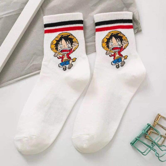 one-piece-long-socks-luffy