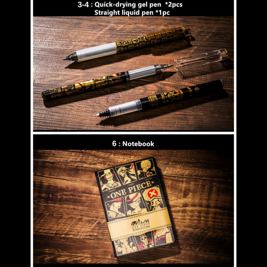 onepiece-collectibles-set-pens-pencase-stickers-notebook-luffy