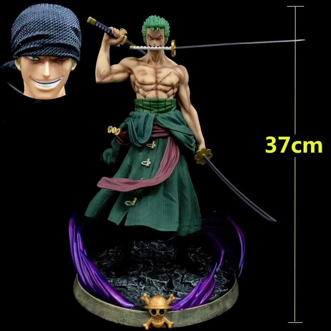 Zoro-wano-haki-one piece-action figure-37cm