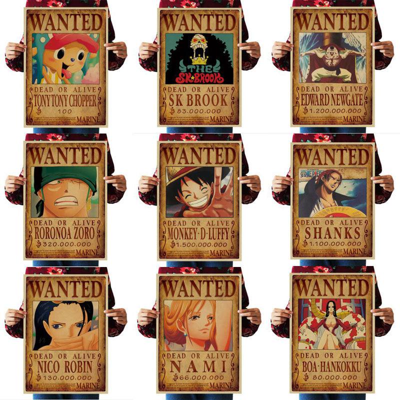 Wanted Posters-onepiece-bounties