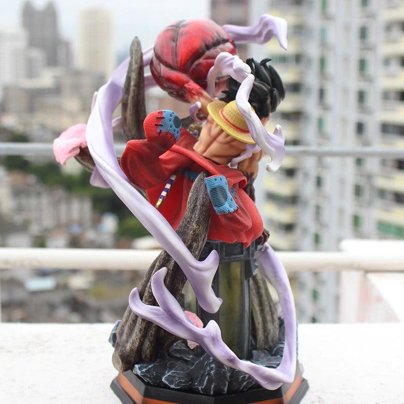 snakeman-luffy-wano-land-beats-kaido-statue-one-piece-nakama-anime-gear-strawhats-d-monkey