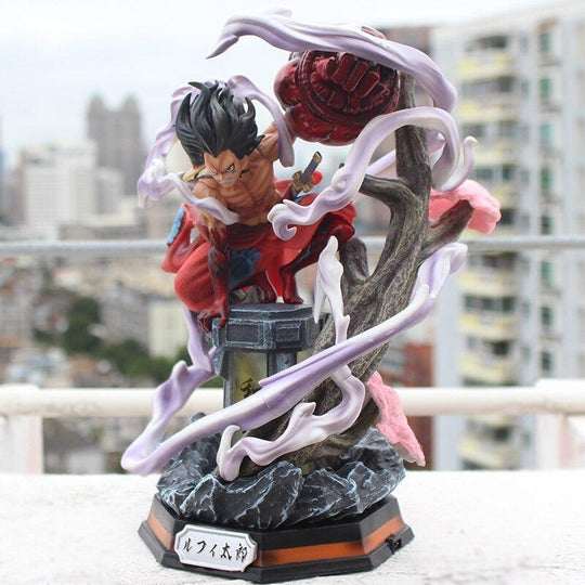 snakeman-luffy-wano-land-beats-kaido-statue-one-piece-nakama-anime-gear-strawhats