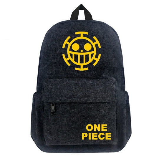 trafalgar-law-onepiece-anime-backpack-canvas-polyester-material