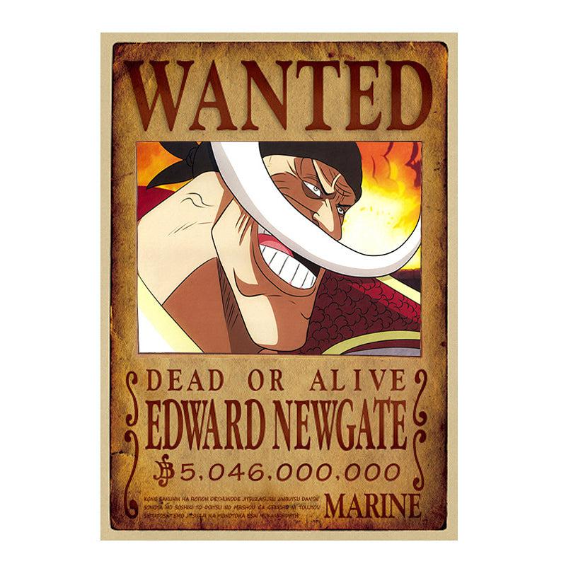 Zoro Bounty Wanted Poster One Piece Art Print by Anime One Piece - Fine Art  America